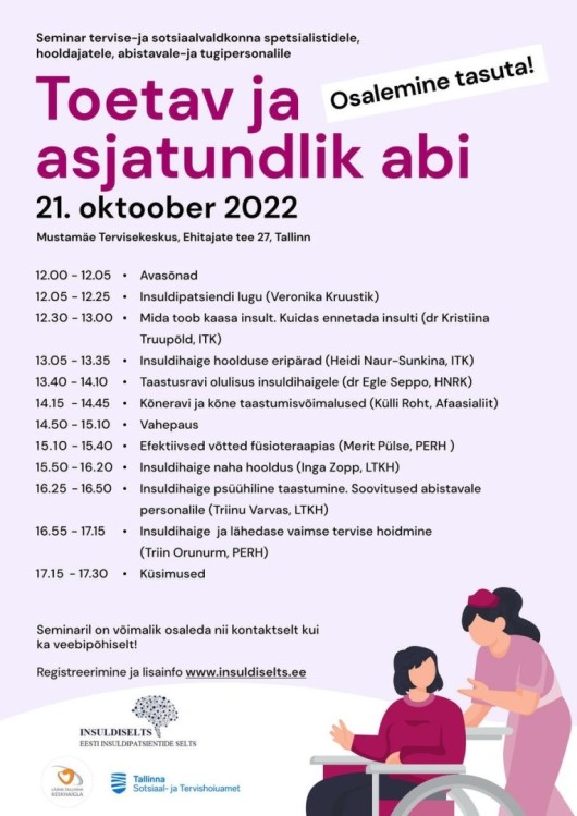 Seminar: Toetav ja asjatundlik abi, 21.10.2022